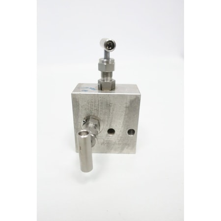 Anderson Greenwood TwoValve Static Pressure Manifold 6000Psi Pressure Transmitter Parts  Accessory PTMVES-4